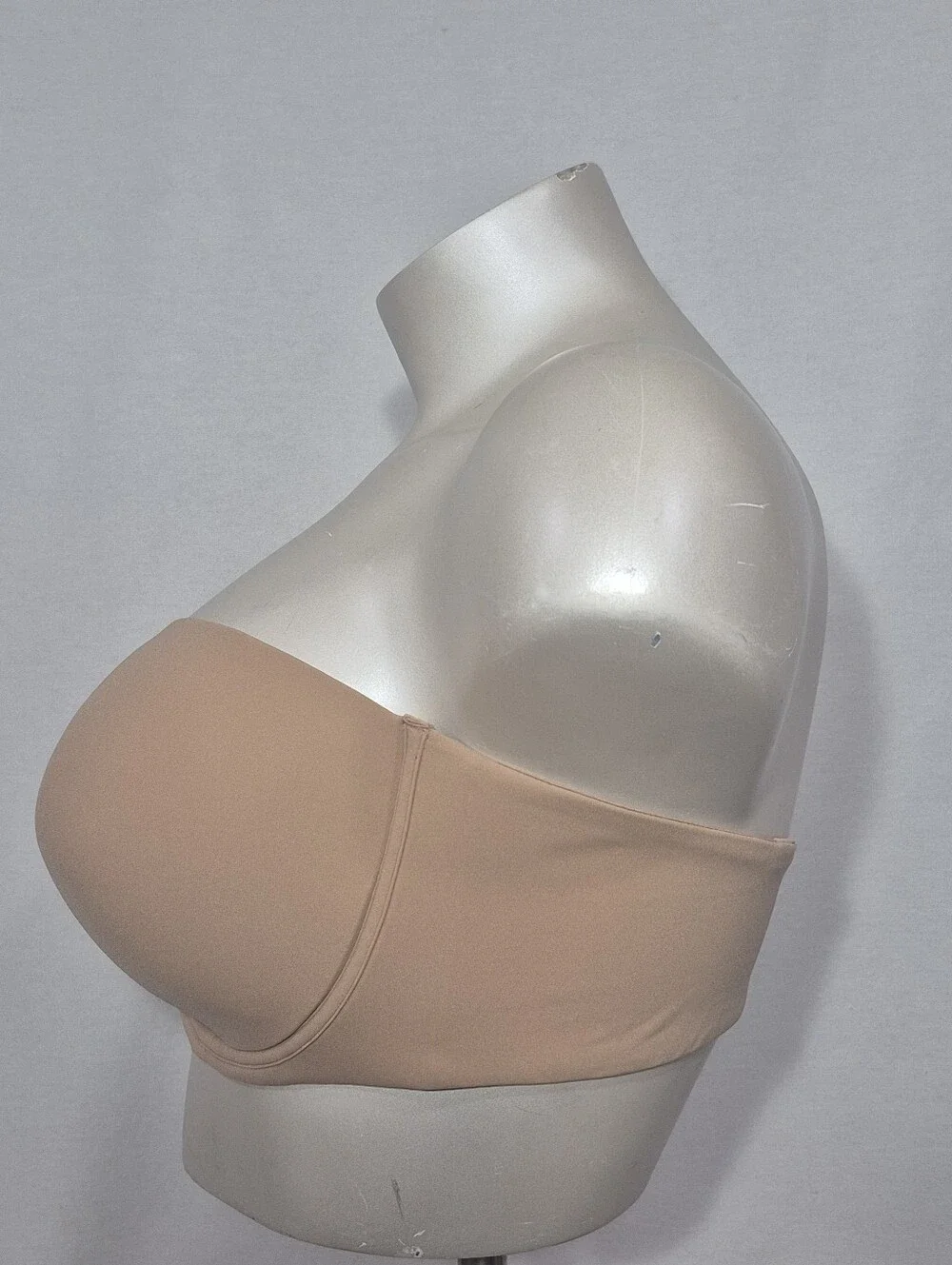 44DD Skims Fits Everybody Strapless Underwire Bra Beige - Picture 3 of 7